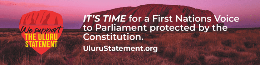 Featured image for “Support for the Uluru Statement from the Heart and the Voice ”